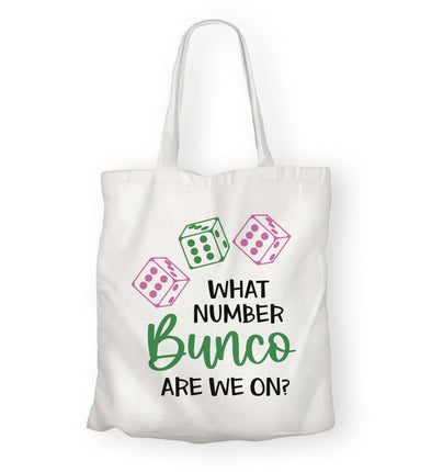 Bunco Funny Sarcasm Tote Bag Gifts Shopping Market Women