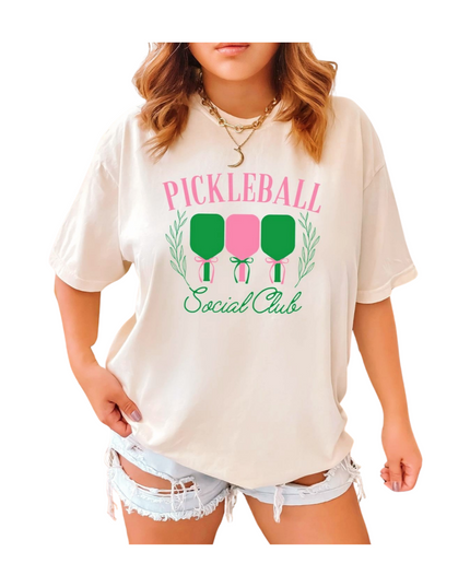 Pickleball Social Club T Shirt