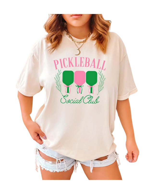 Pickleball Social Club T Shirt