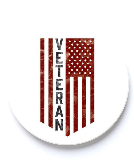 Car Coaster-Military Veteran