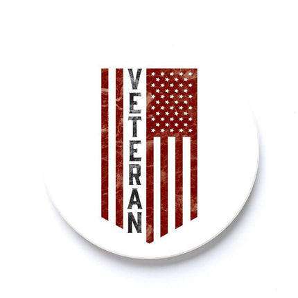 Car Coaster-Military Veteran
