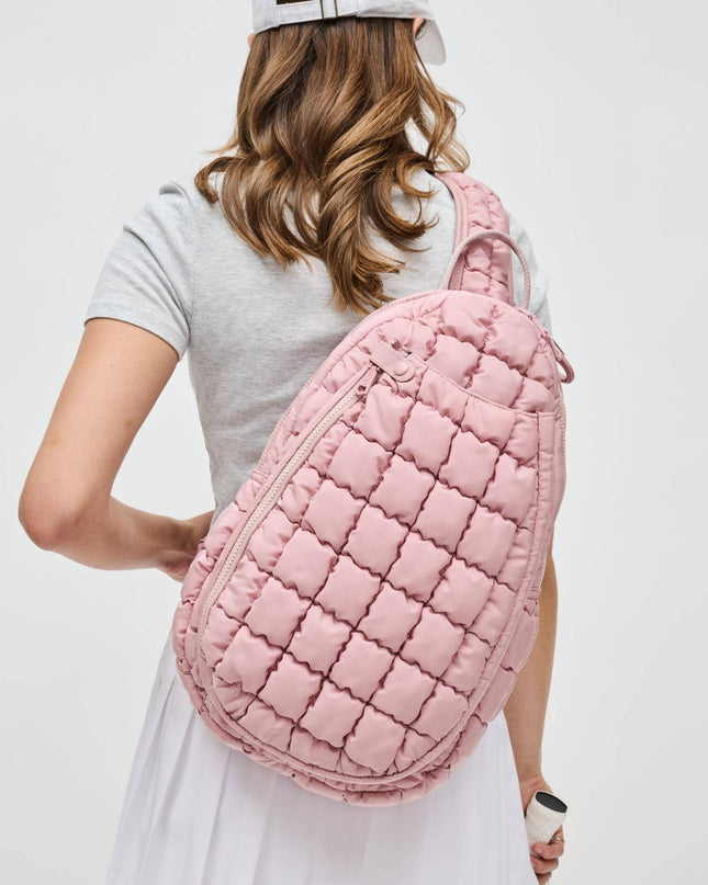 Match Point - Quilted Puffer Pickleball-Paddle Tennis Sling