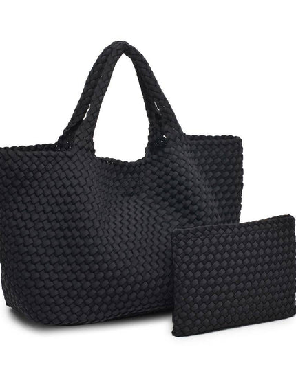 Sky's The Limit - Large Woven Neoprene Tote