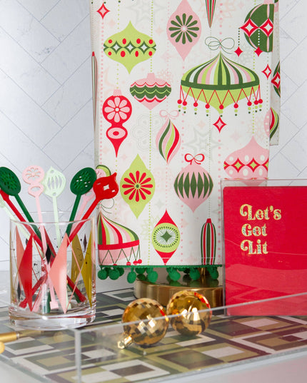 Let's Get Lit Cocktail Napkin