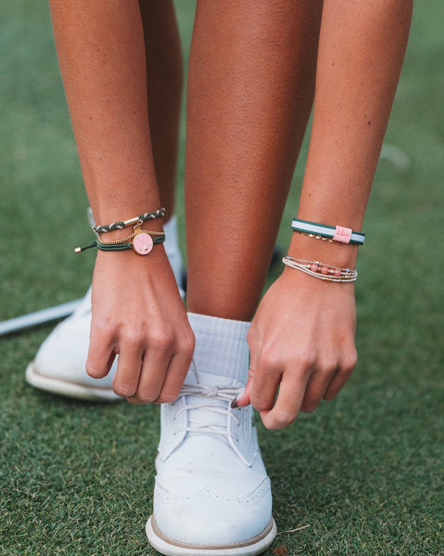 Tee Time Hair Tie Bracelets