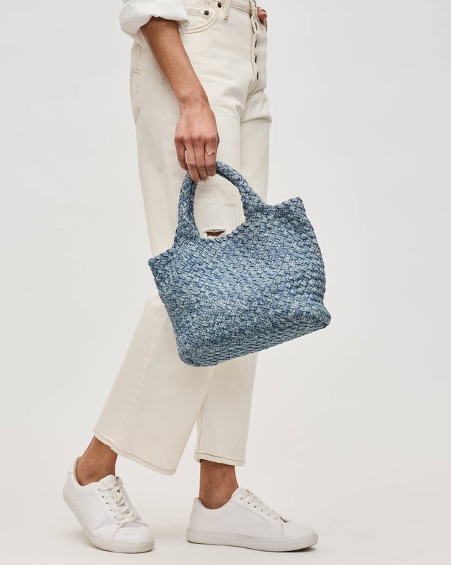 Sky's The Limit - Small Denim Crossbody