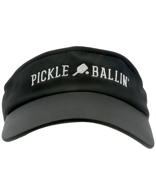 Pickleballin' - Black Dri-Fit Visor