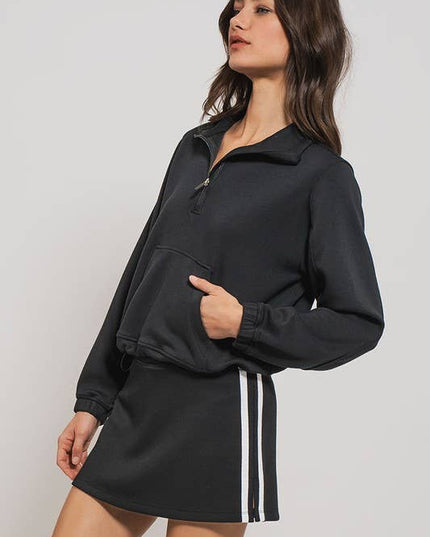 Athletic Accent Sweat Skort
