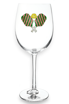 Pickleball with Paddles Stemmed