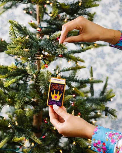 Charlotte Matchbook Ornament