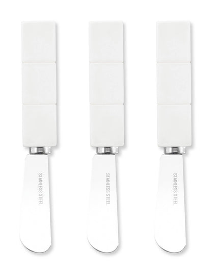3-Piece Mahjong Bam Dot Crack Cheese Spreader