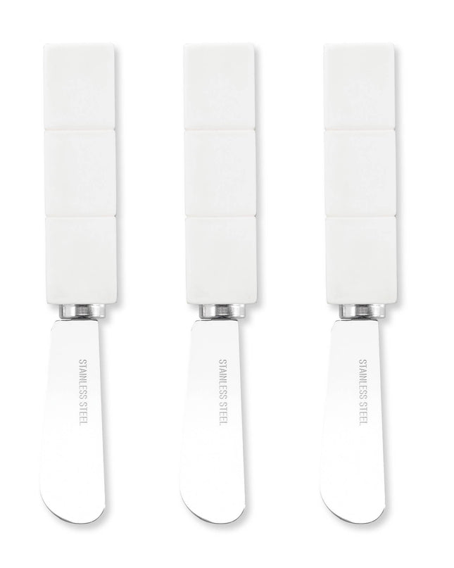3-Piece Mahjong Bam Dot Crack Cheese Spreader