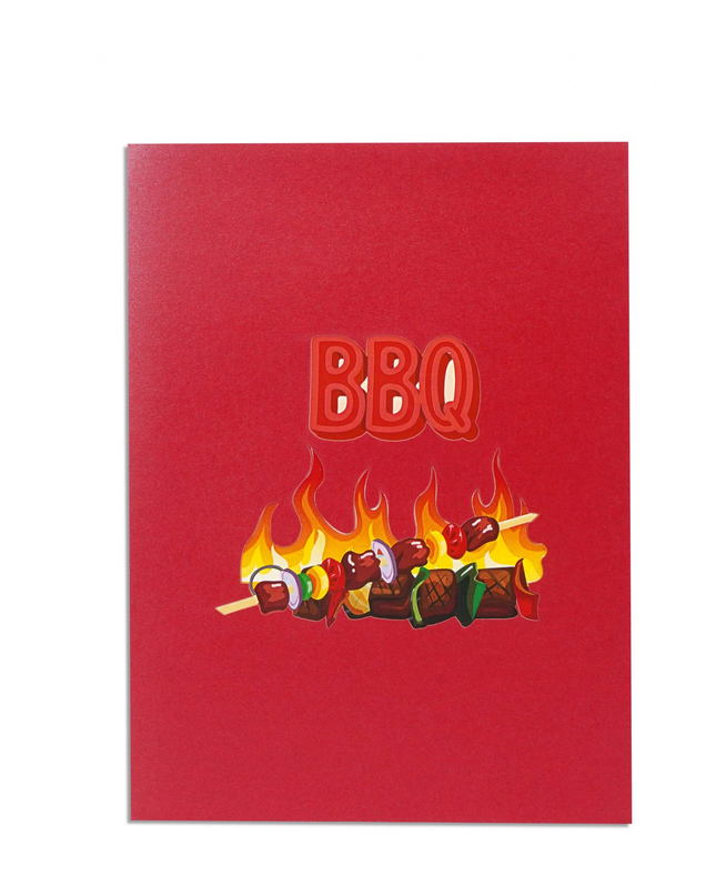 BBQ Pop Up Card
