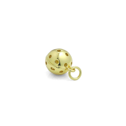 Gold Pickleball Ball Charm