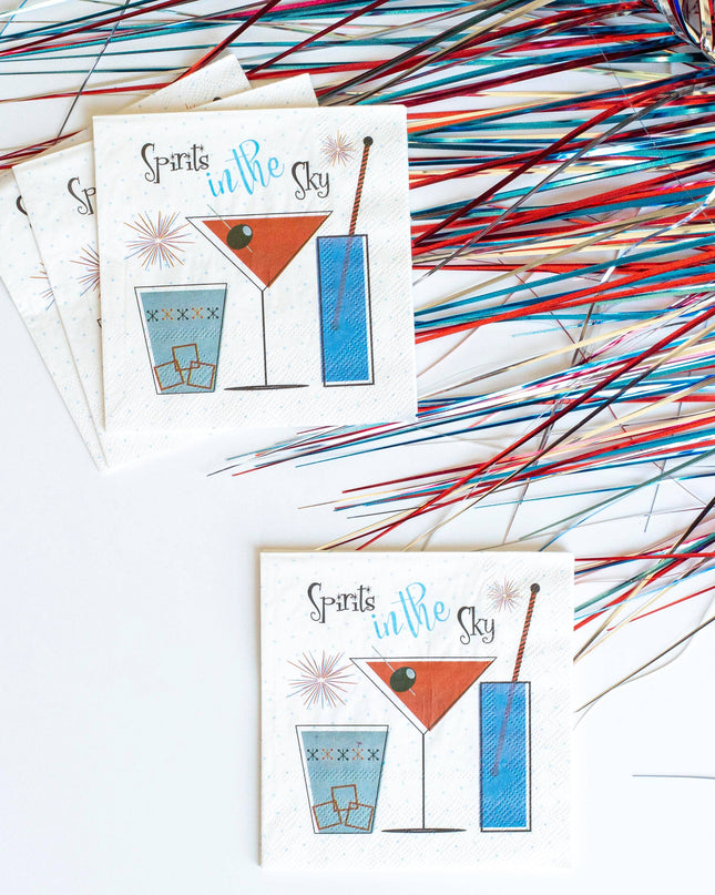 Spirits in the Sky Cocktail Napkin