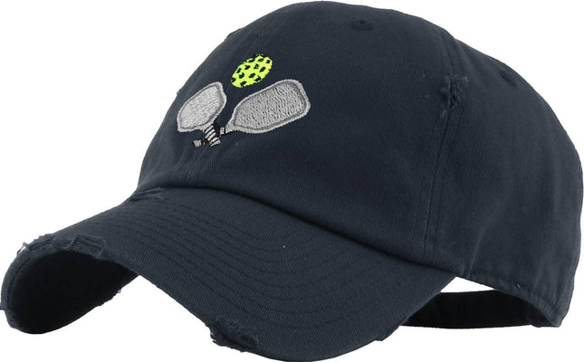 Pickleball Vintage Dad Hat Patriotic Colors
