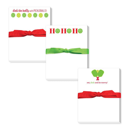HOLIDAY PICKLEBALL MINI NOTEPADS