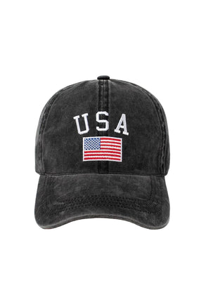 USA with American Flag Baseball cap