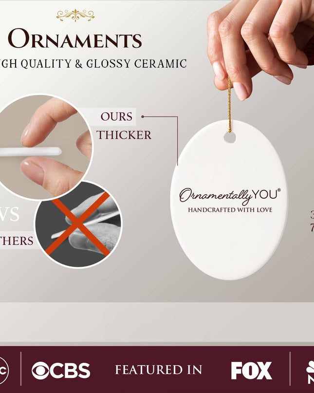 Charlie Kirk Patriot Ornament