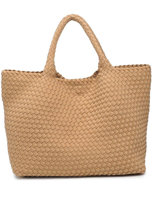 Sky's The Limit - Large Woven Neoprene Tote
