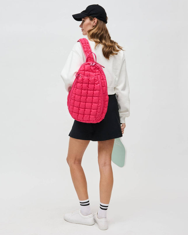Match Point - Quilted Puffer Pickleball-Paddle Tennis Sling