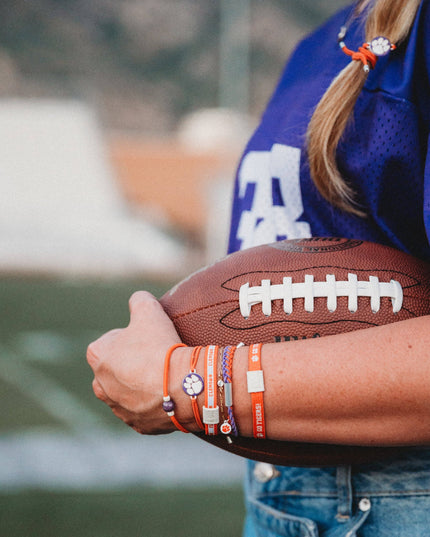 Clemson University Game Day Hair Tie Bracelets