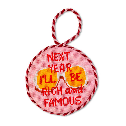 Rich And Famous Ornament BagTag