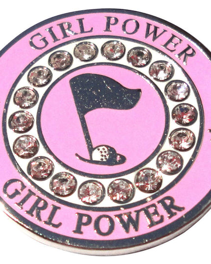 Girl Power w/ Crystals Ball Marker
