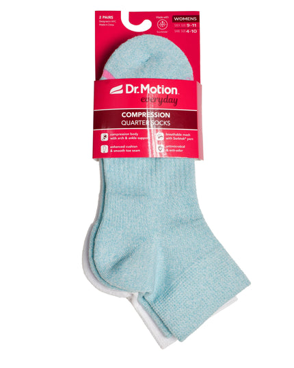 Solid Half-Cushion | Quarter Compression Socks For Women