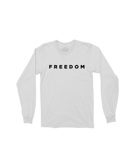 Freedom Long Sleeve Tee Black (Only)