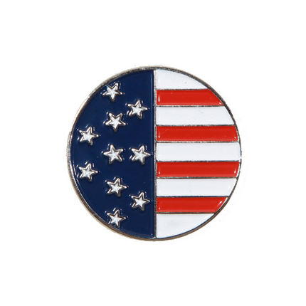 American Flag Ball Marker