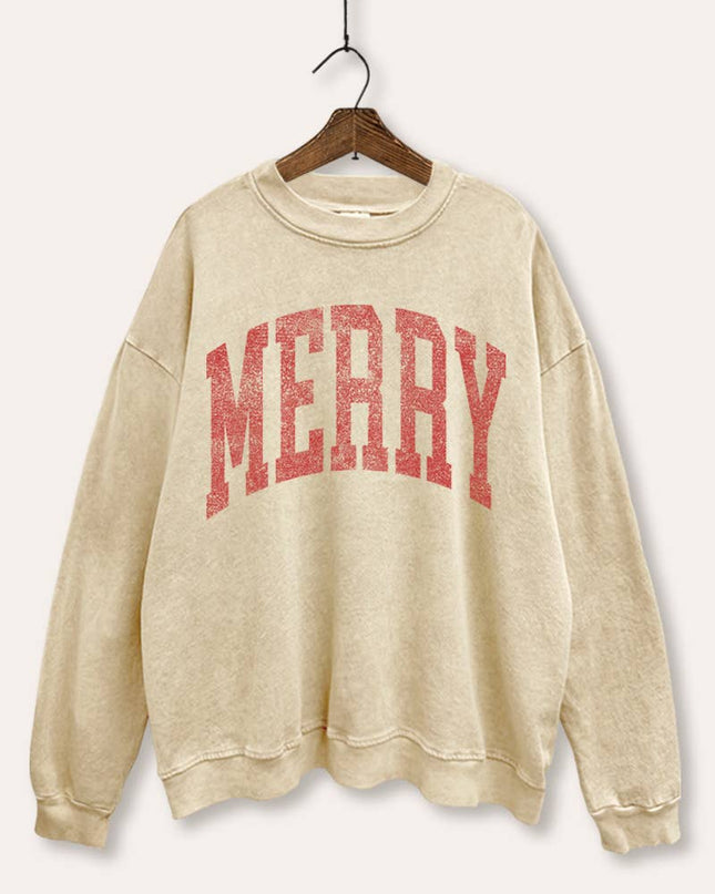 "MERRY" SWEATSHIRT