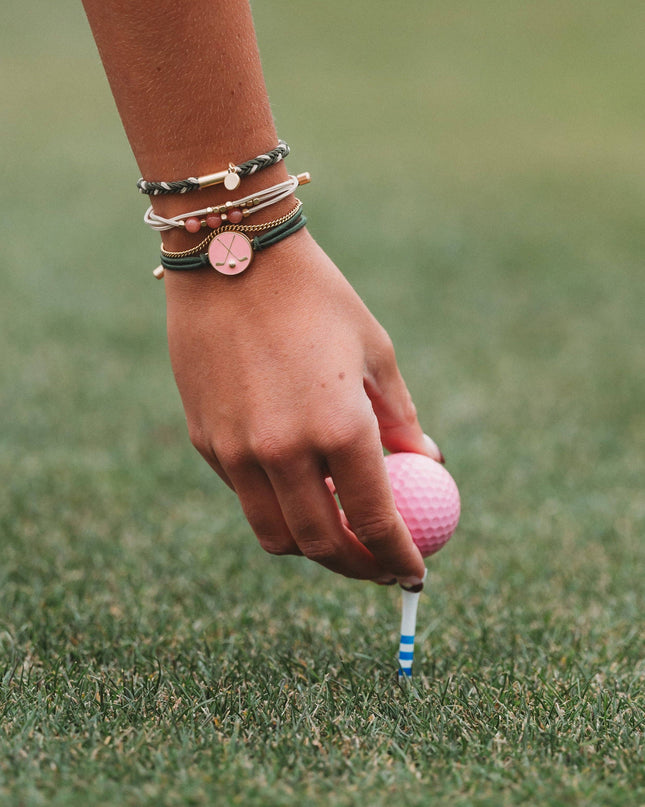 Tee Time Hair Tie Bracelets