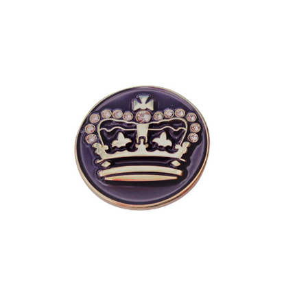 Crown W/Crystals - Gold