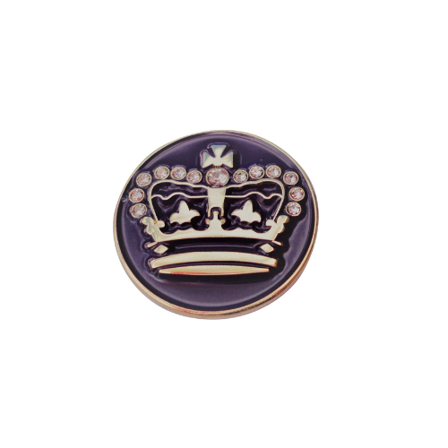 Crown W/Crystals - Gold
