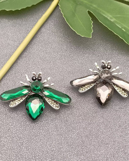 Glass Bee  Brooch