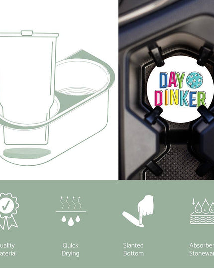 Car Coaster-Day Dinker