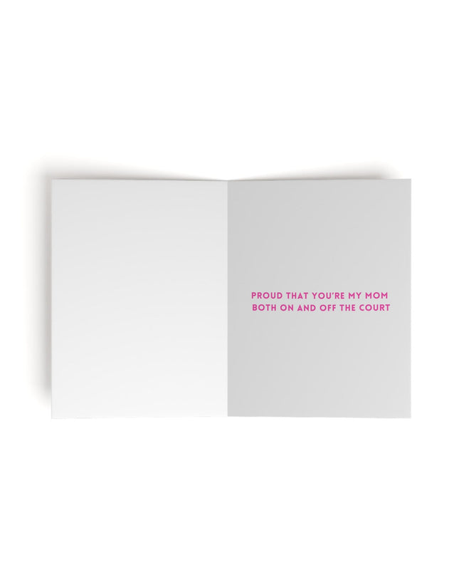 Best Pickleball Mom Ever Greeting Card