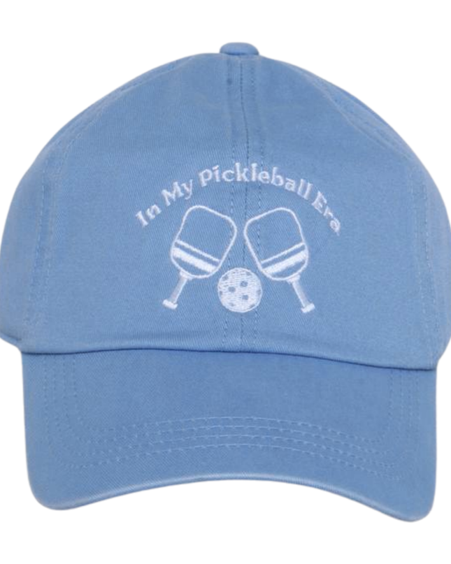In My Pickleball Era Embroidered Baseball Cap