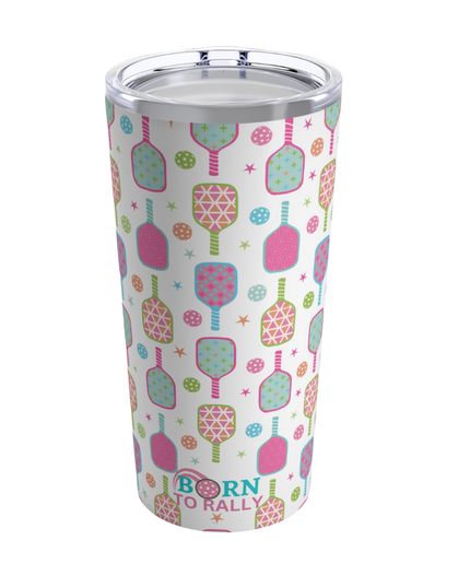 Pickleball 20oz Tumbler- Stars