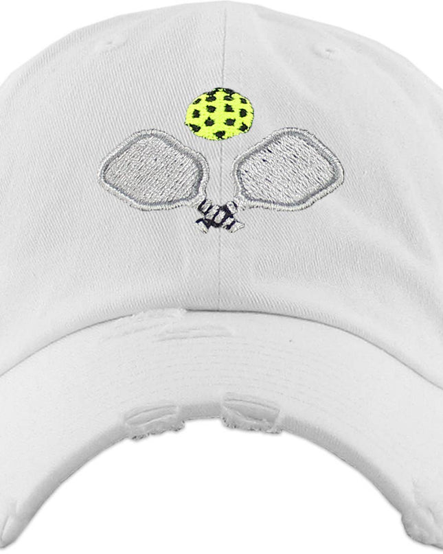 Pickleball Vintage Dad Hat Patriotic Colors