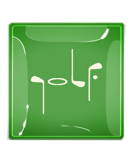 Golf Clubs Tray