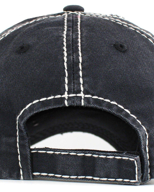 Pickleball Therapy Washed Vintage Cap