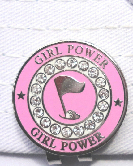 Girl Power w/ Crystals Ball Marker