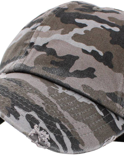 "PADDLES" Exclusive Embroidered Vintage Distressed Washed Style Baseball Caps