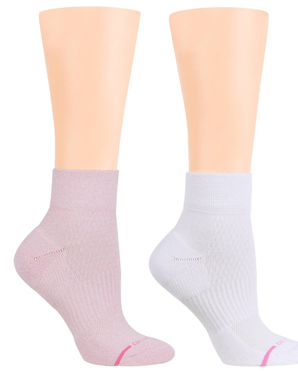 Solid Half-Cushion | Quarter Compression Socks For Women