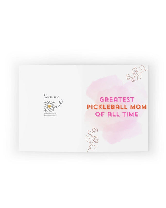 Greatest Pickleball Mom of All Time Greeting Card