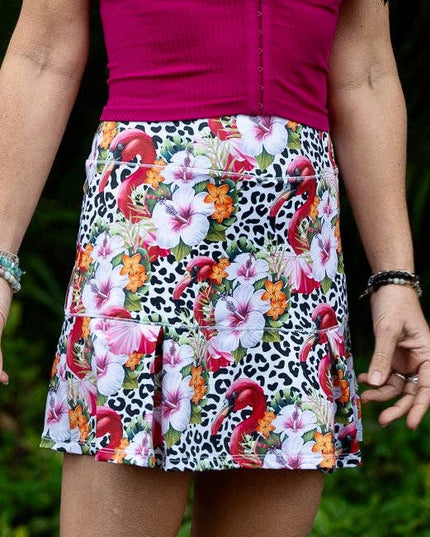 Flamingo Rhapsody Skort