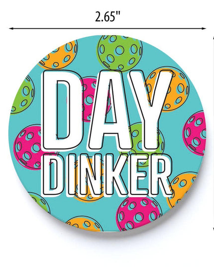 Car Coaster-Day Dinker Blue