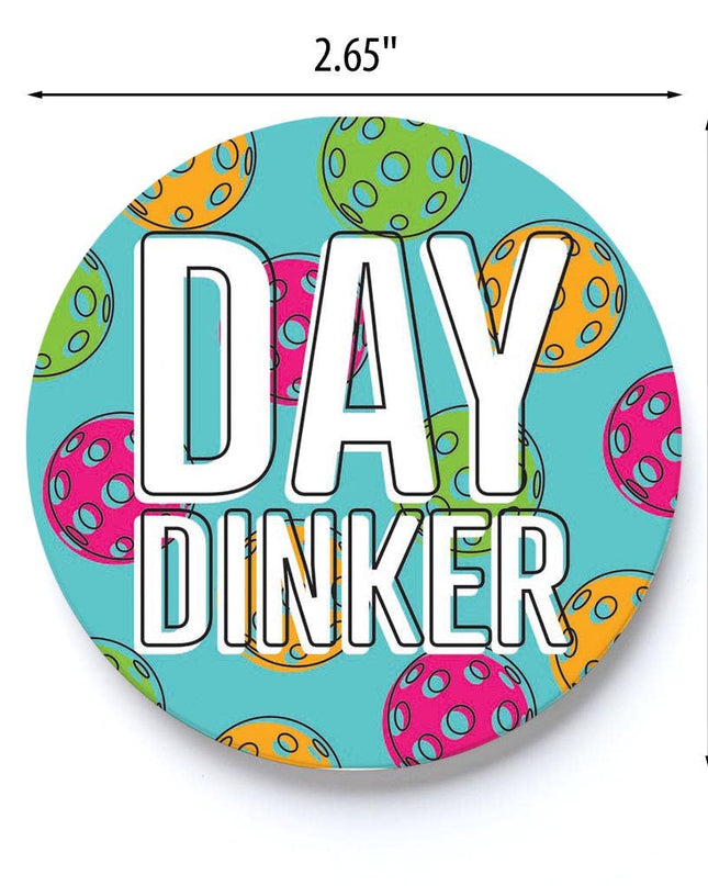 Car Coaster-Day Dinker Blue